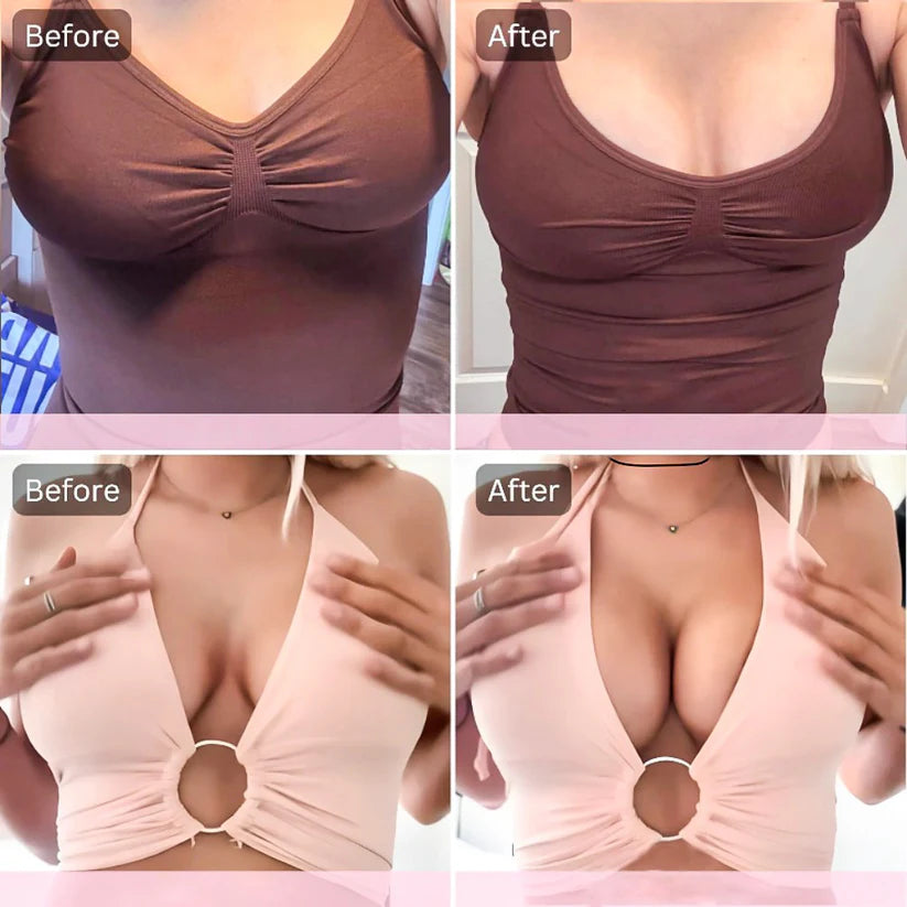 Premium Silicone Stick-On Bra Inserts – Skin-Friendly, Anti-Slip & Reusable