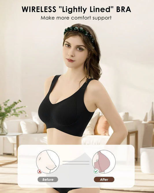Hot Sale 49% OFF🔥Wire-Free Non-Marking Skin-Friendly Push-Up Bra🔥PACK OF 3