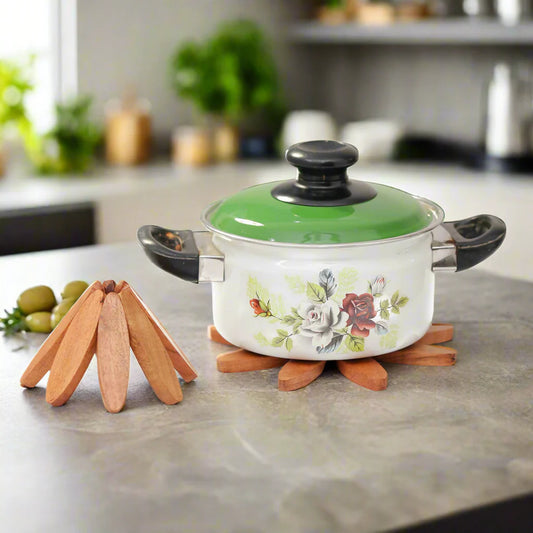 🪵Foldable Wooden Hot Pot Stand – By 1 Get 3 Free ✨