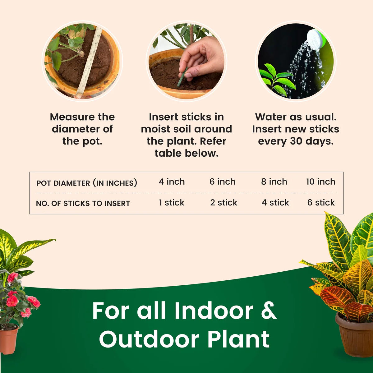 Dr.Green's - Magic Plant Sticks Pack Of 2