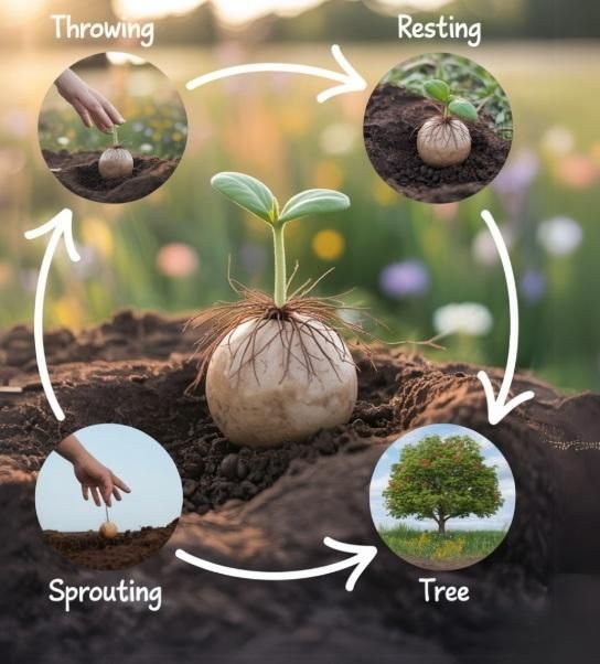 💐Organic Seedballs Pack of 6 🪴