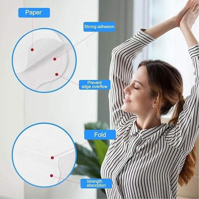 Disposable Armpit Sweat Pad Pack of 10pc