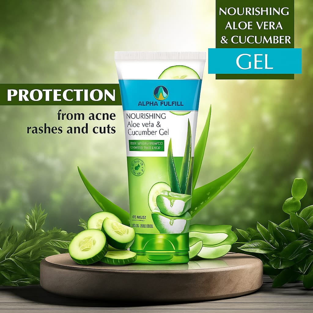 🎁Limited Time 60% Off - Naturals Nourishing Alovera & Cucumber Gel