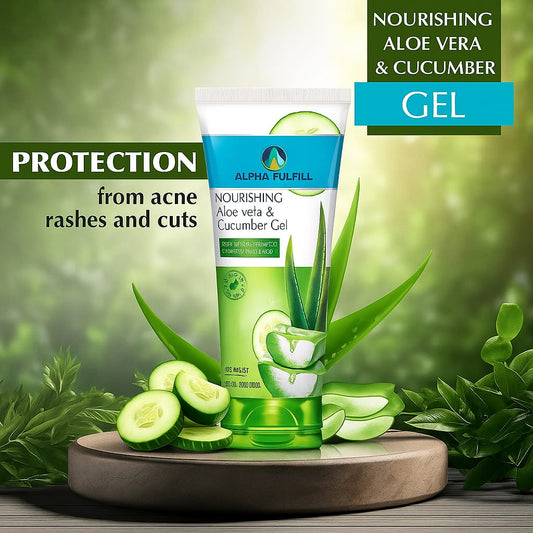 🎁Limited Time 60% Off - Naturals Nourishing Alovera & Cucumber Gel