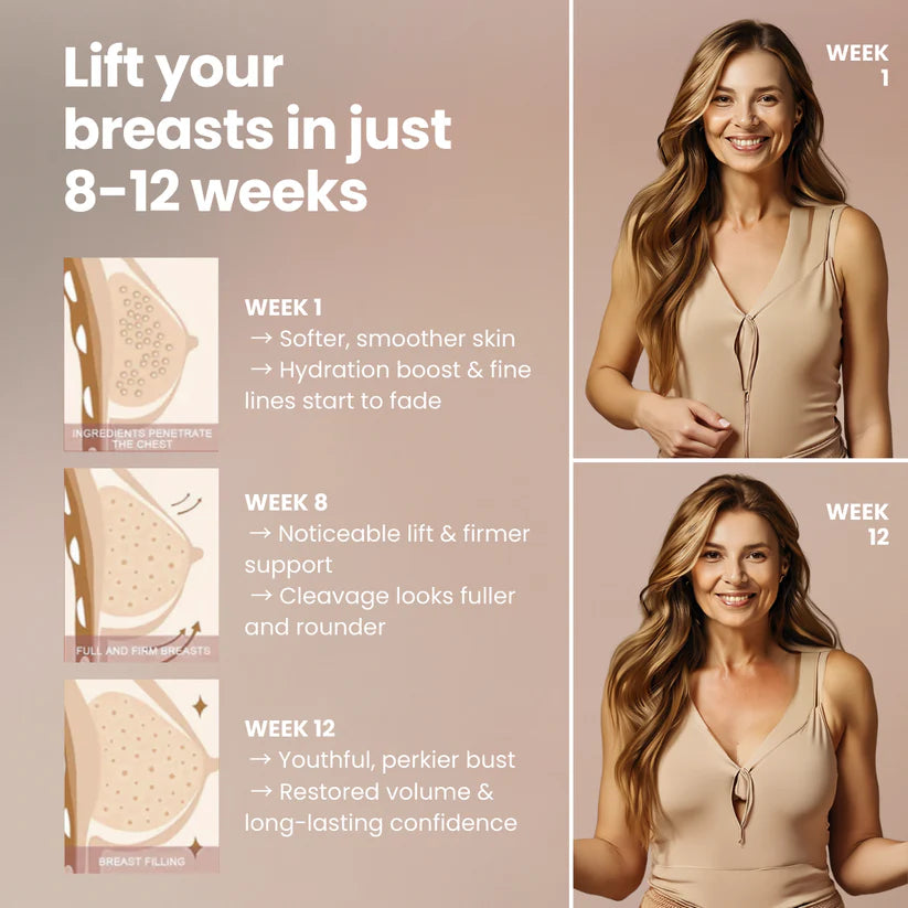 🔥Naturally Lifted, Fuller Bust - Without Surgery, Pills or Padding 🔥