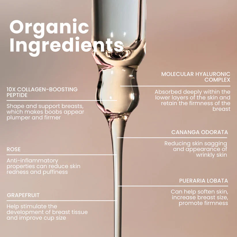 🔥Naturally Lifted, Fuller Bust - Without Surgery, Pills or Padding 🔥