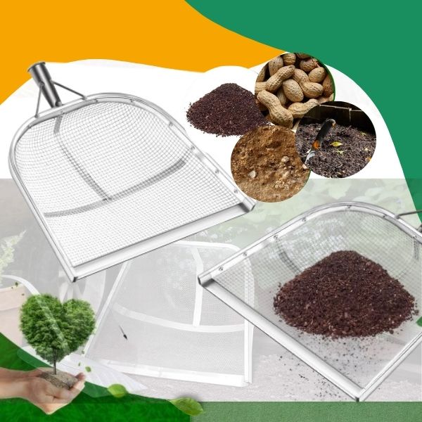 HEAVY SHOVEL FOR SOIL SIFTING