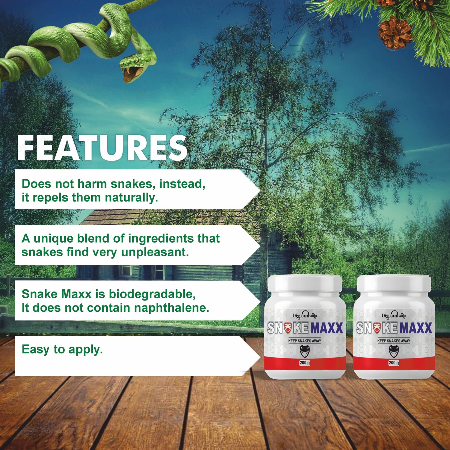 🔥Hot Sale 60% Off-Snake Powerful Repellent 🔥