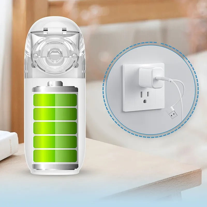 Instant Relief, Anywhere | Silent & Portable Nebulizer