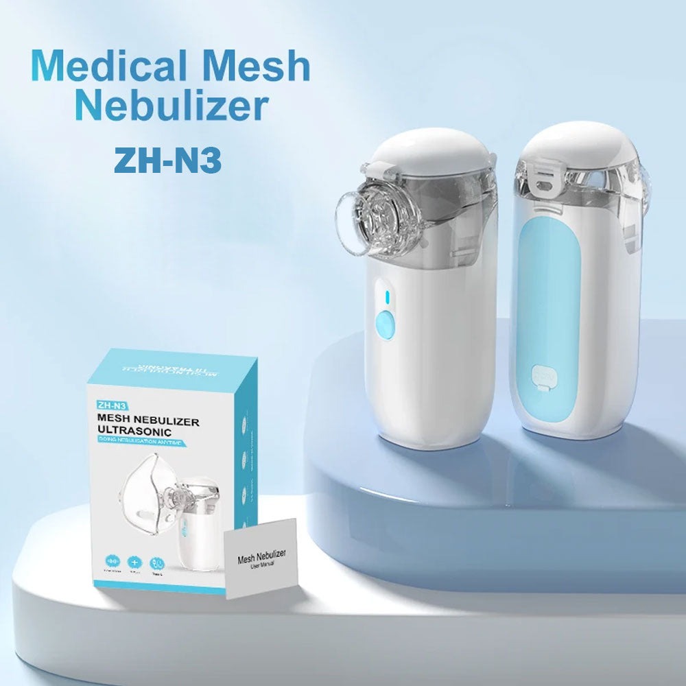 Instant Relief, Anywhere | Silent & Portable Nebulizer