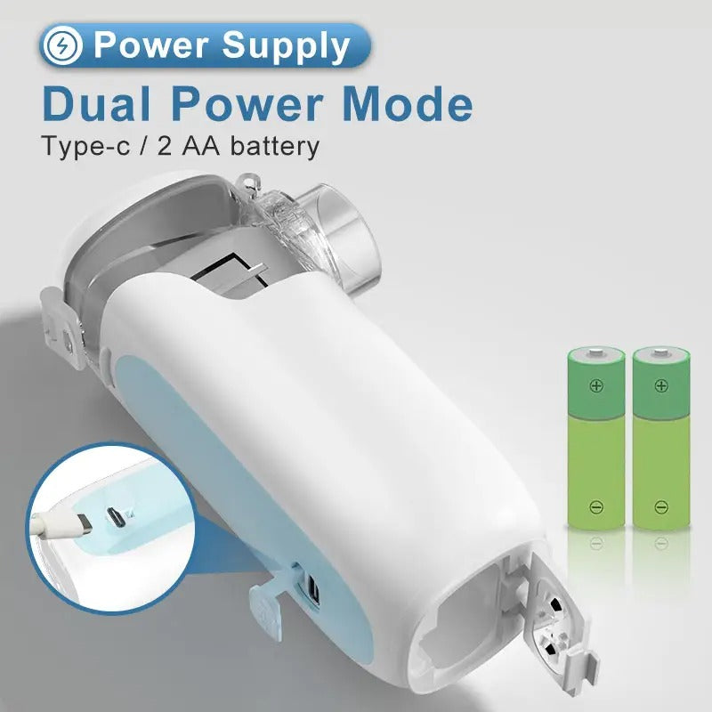 Instant Relief, Anywhere | Silent & Portable Nebulizer