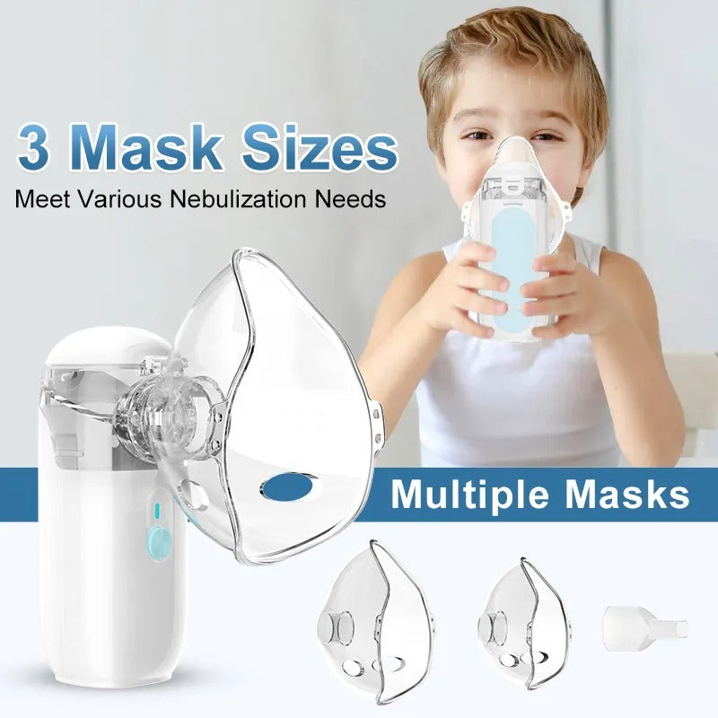 Instant Relief, Anywhere | Silent & Portable Nebulizer