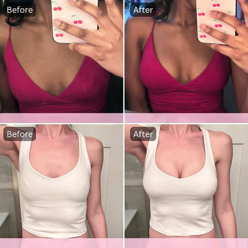Premium Silicone Stick-On Bra Inserts – Skin-Friendly, Anti-Slip & Reusable