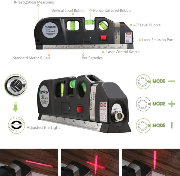 AccuLine™ Precision Laser Level Line Tool