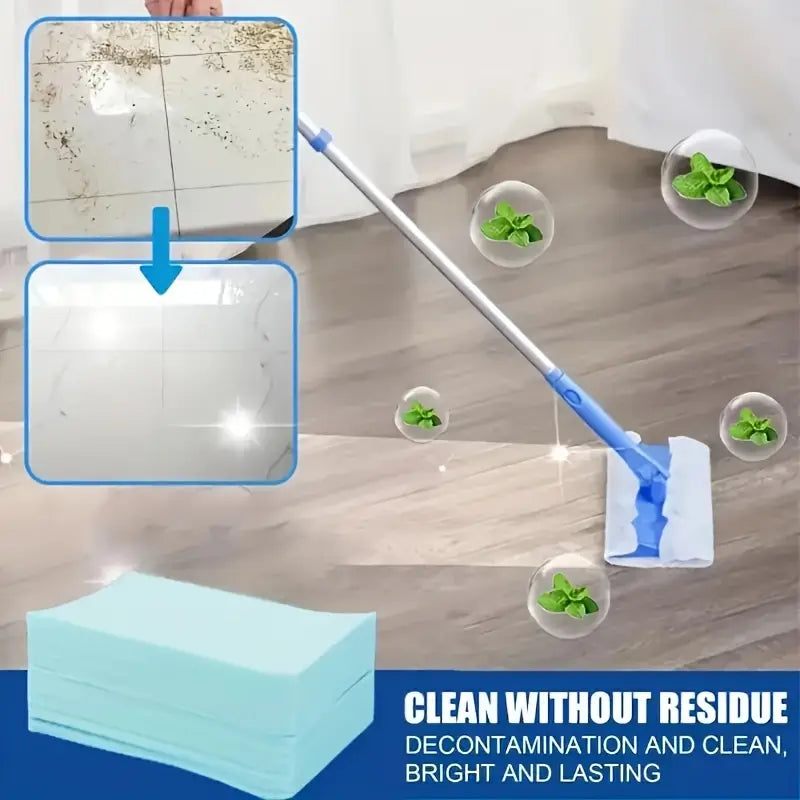 Fragrant Floor Cleaning - Portable, Multi-Surface Tile & Wood Cleaner for Home and Outdoor Use30pcs