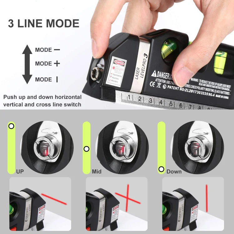 AccuLine™ Precision Laser Level Line Tool