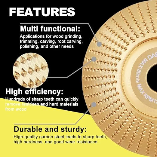 🔥50% OFF 🔨 Pro-Grade Wood Cutting Discs [3 PCS]