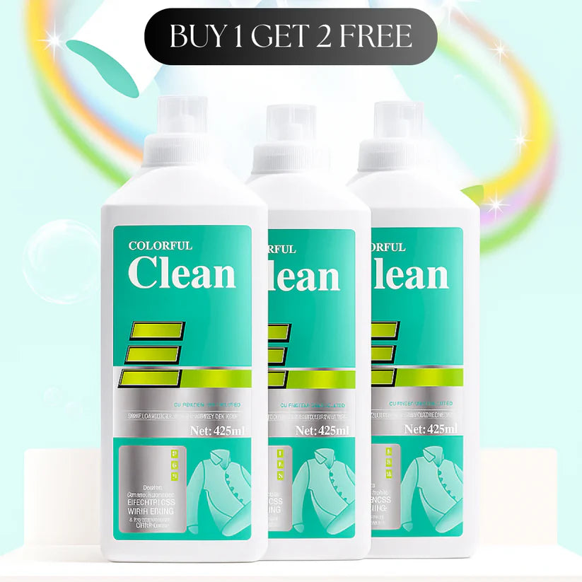 8 in 1 Colour Bleach Detergent Stain Remover - Buy 1 Get 2 FREE