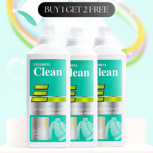 8 in 1 Colour Bleach Detergent Stain Remover - Buy 1 Get 2 FREE